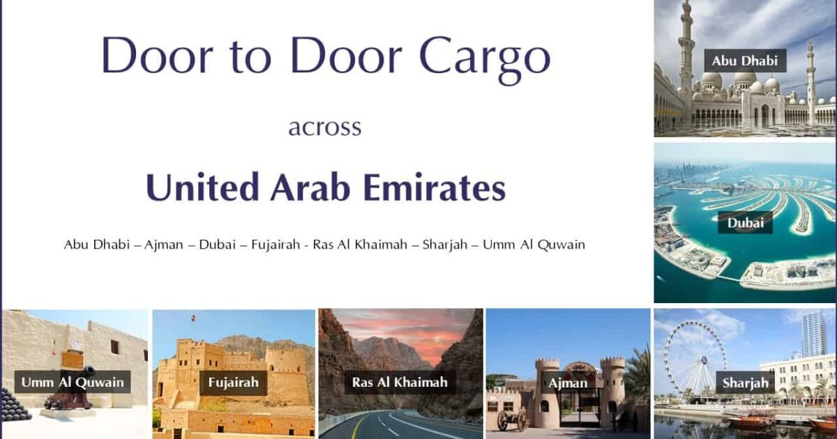 Best Fast Cargo Services in UAE with Door to Door delivery