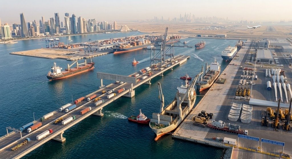 Doha to Abu Dhabi Freight