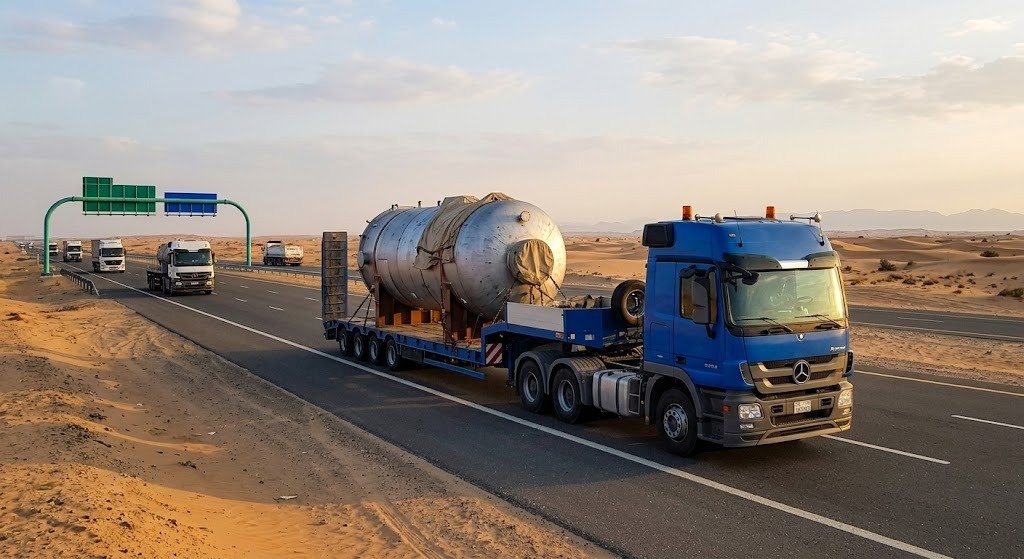 UAE to Saudi Heavy Cargo