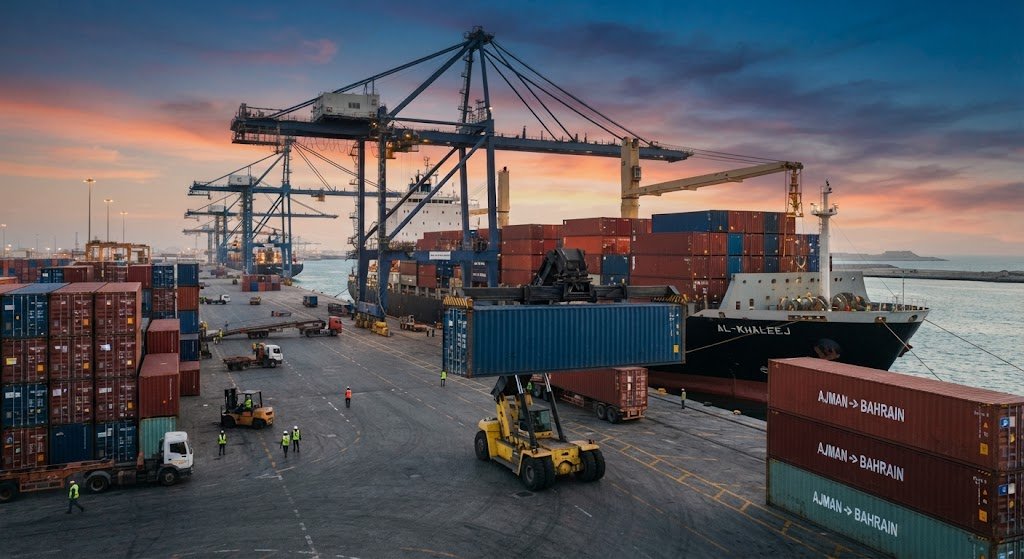Ajman to Bahrain Cargo