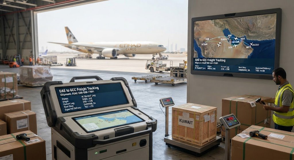UAE to GCC freight tracking