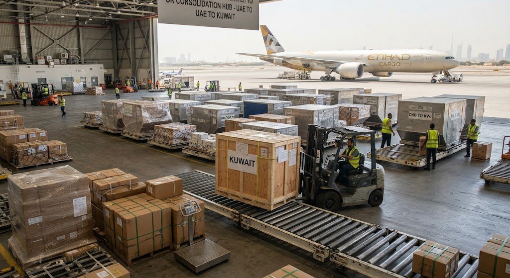 UAE to Kuwait Freight Consolidation
